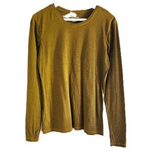 Eddie Bauer striped long sleeve active t-shirt
